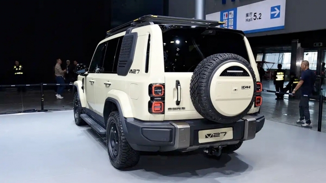 Chery iCar V27 Trasera