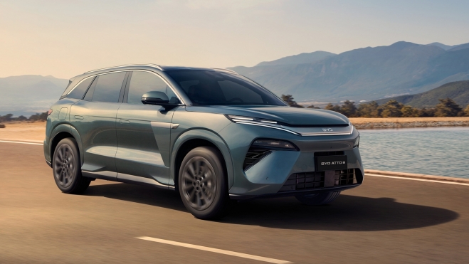 BYD Atto 8 Delantera BYD Atto 8 Delantera