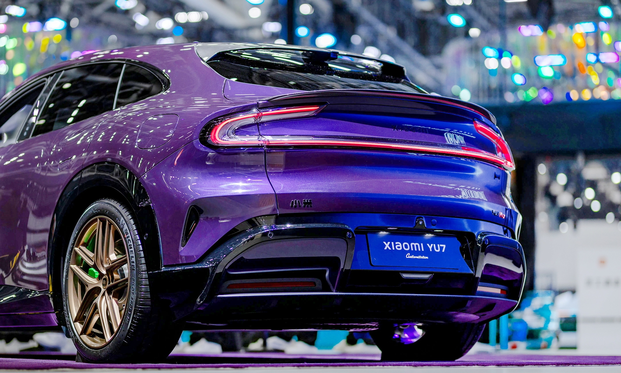 El Xiaomi YU7 incorpora un catálogo de personalización realmente llamativo.