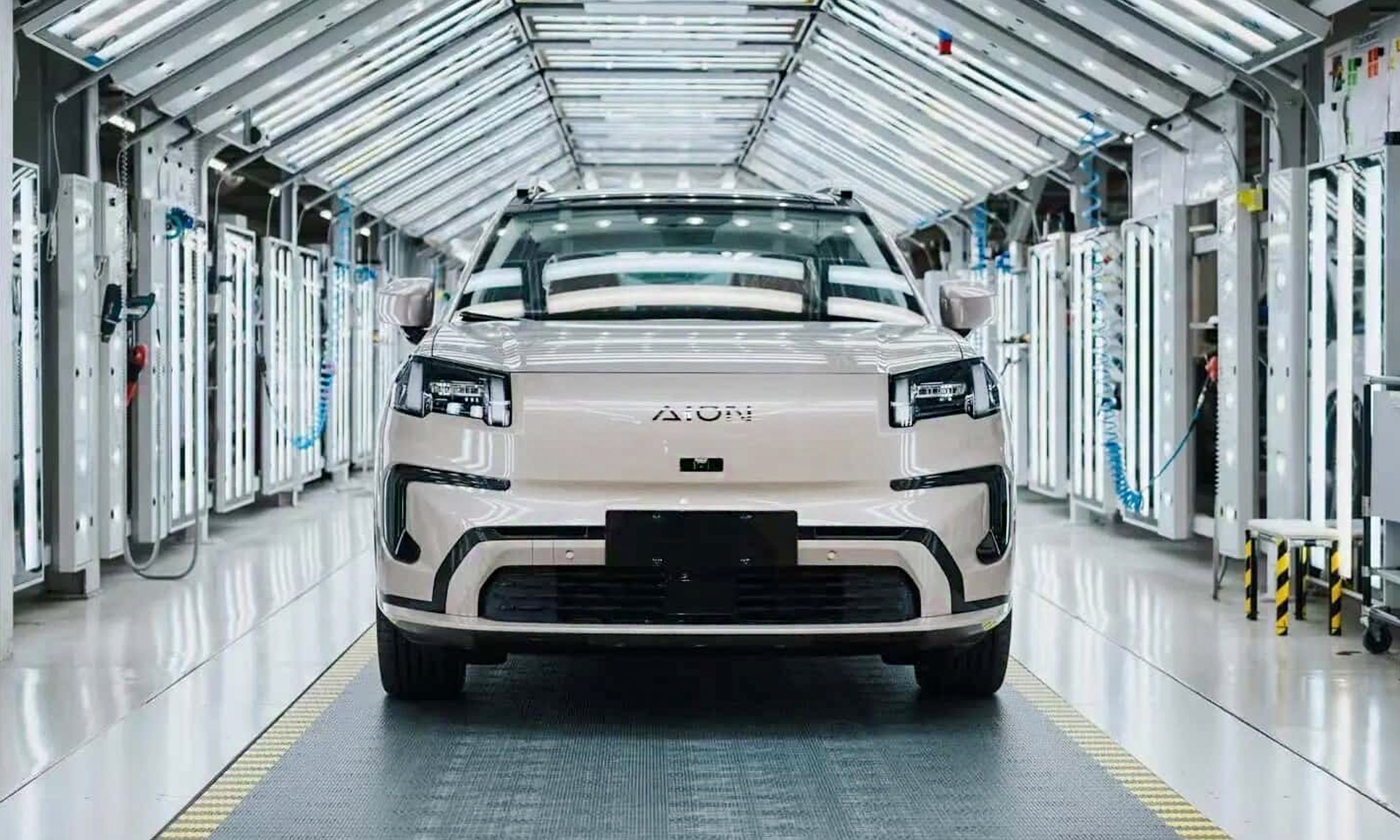 GAC empieza a fabricar sus coches eléctricos en la planta austriaca de Magna.