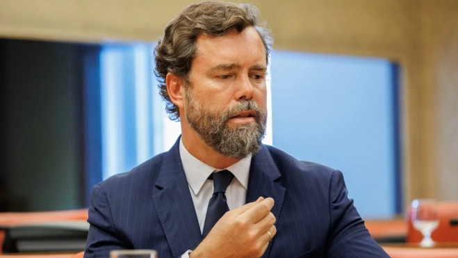 EuropaPress 4640699 portavoz grupo parlamentario vox ivan espinosa monteros diputacion