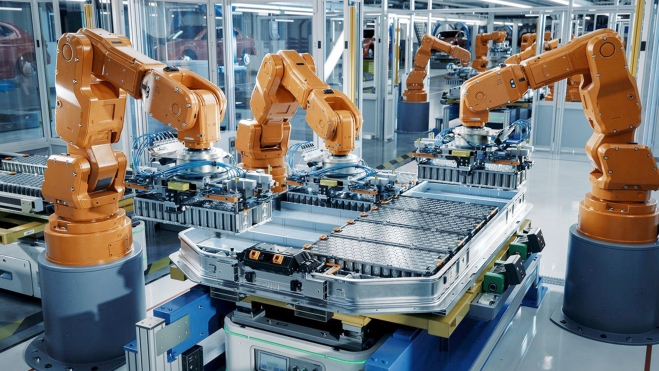 CATL pone la primera piedra de su nueva gigafactoría de baterías en España. CATL pone la primera piedra de su nueva gigafactoría de baterías en España.