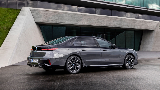 BMW Serie 7 trasera BMW Serie 7 trasera