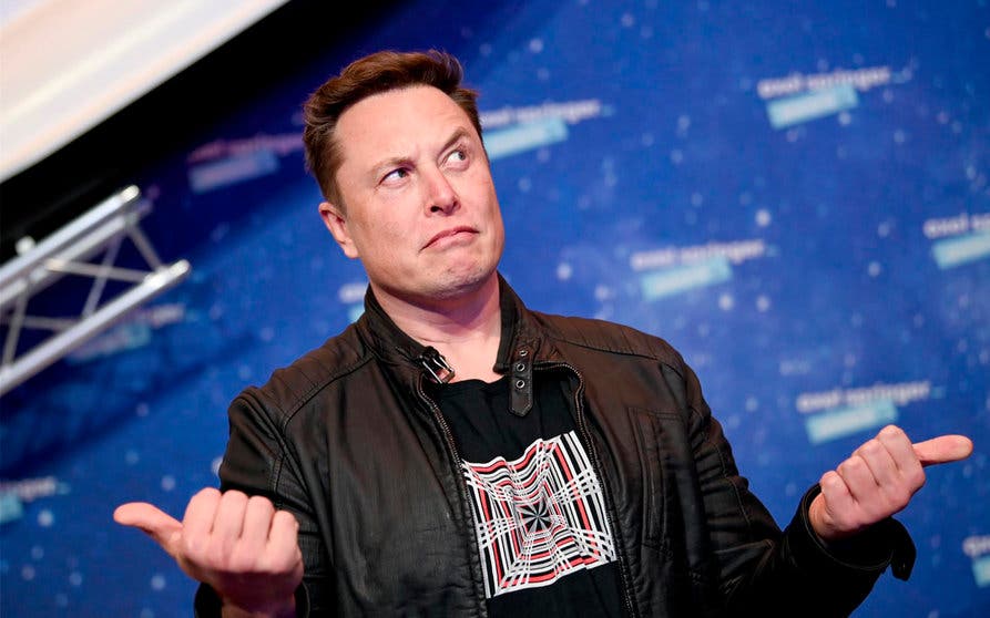  Elon Musk, fundador del fabricante de vehículos eléctricos Tesla. 