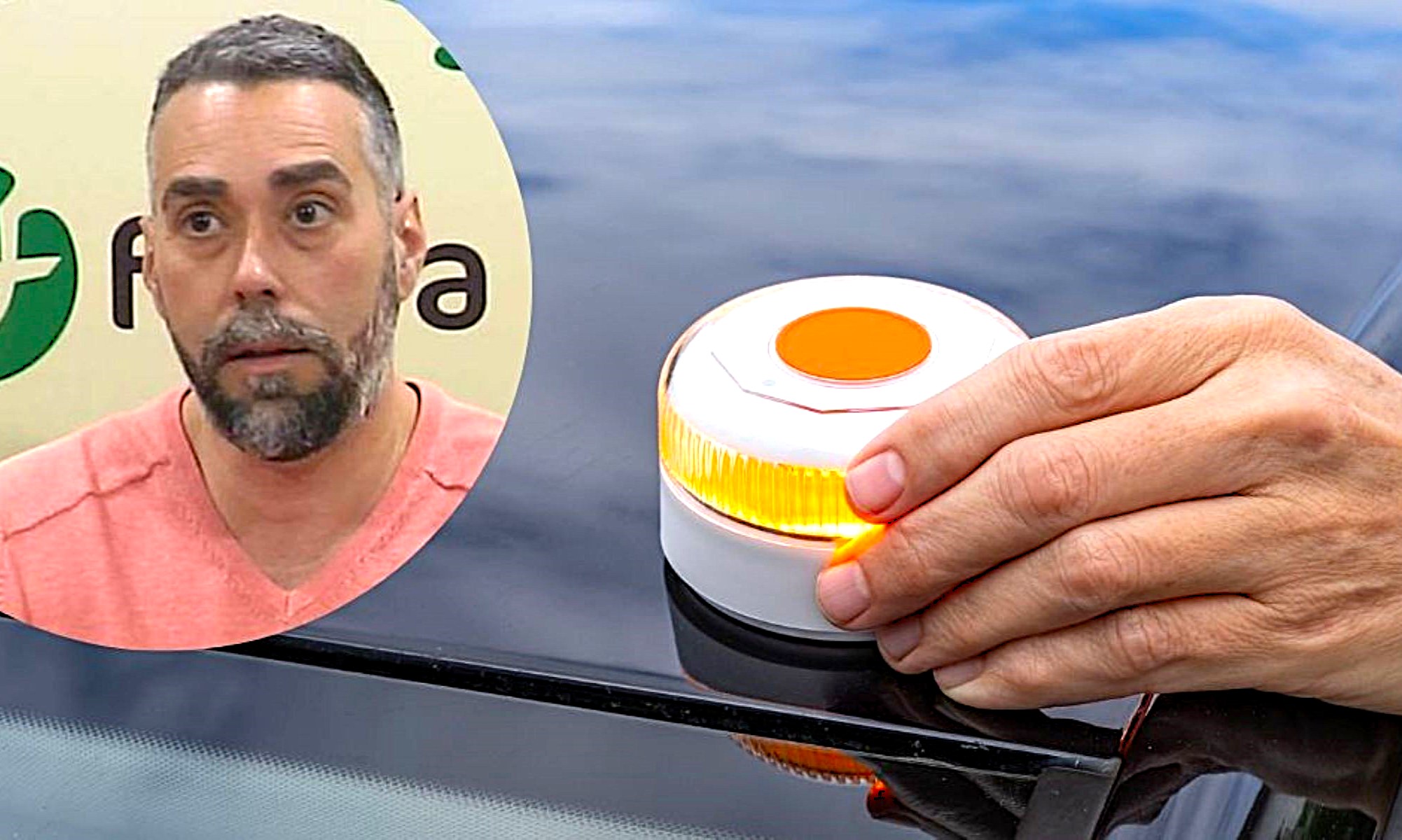 El secretario general de Facua ha criticado duramente a la DGT por su inacción a la hora de explicar a los ciudadanos las nuevas balizas V16.