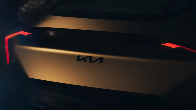 KIA Concept Teaser Trasera