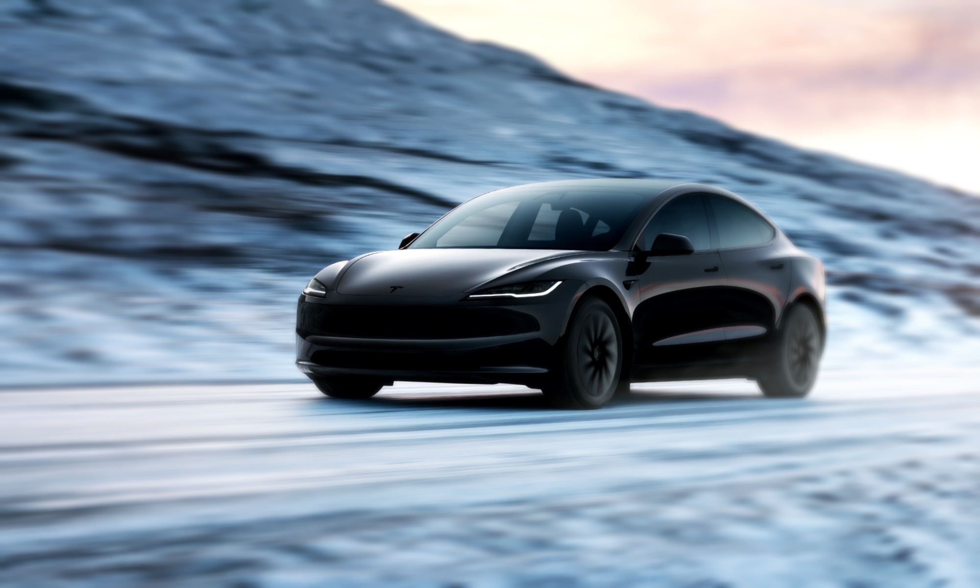 La apariencia del Tesla Model 3 Standard es muy similar al del resto de la gama.