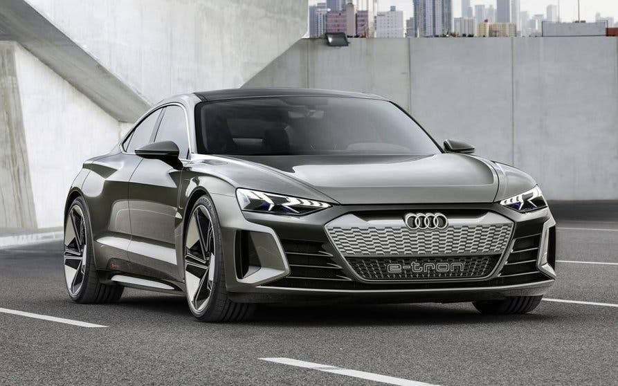  Audi e-tron GT concept. 