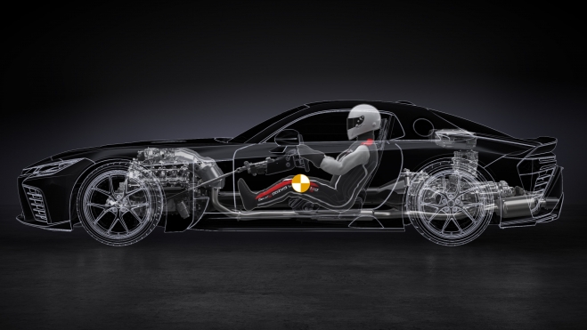 Toyota GR GT Motor V8 híbrido 650 CV y 320 kmh, Toyota deportivo rival Mercedes AMG GT (5)