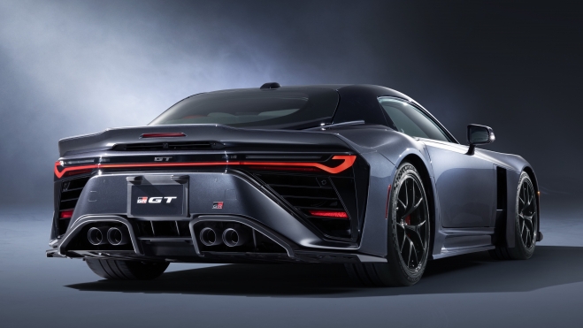 Toyota GR GT Motor V8 híbrido 650 CV y 320 kmh, Toyota deportivo rival Mercedes AMG GT (2)