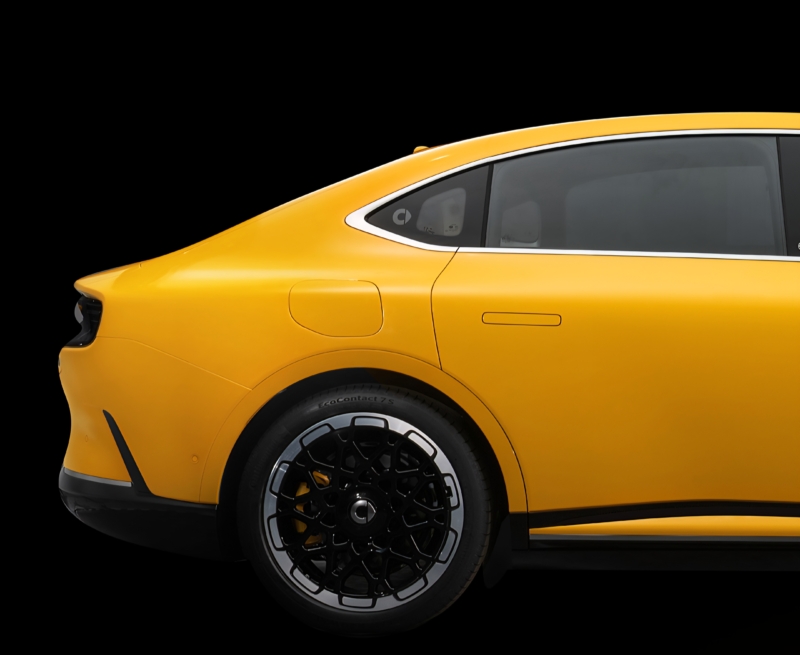 Smart #6EDH 1.810 km de autonomía 3,9 litros gasolina híbrido enchufable Mercedes mejor esperado trasera Smart #6EDH 1.810 km de autonomía 3,9 litros gasolina híbrido enchufable Mercedes mejor esperado trasera