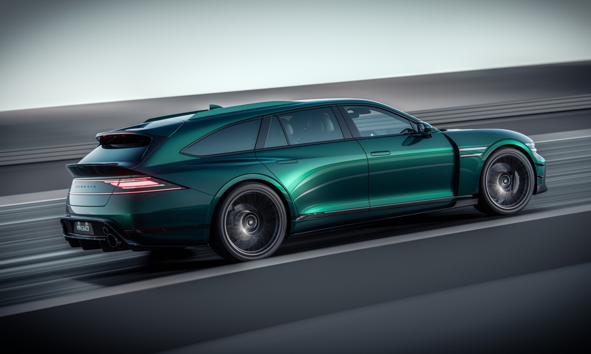 Genesis G90 Wingback Concept desafía a las grandes rancheras europeas.