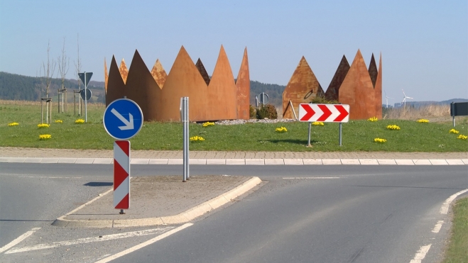 profesor autoescuela uso correcto rotonda 1