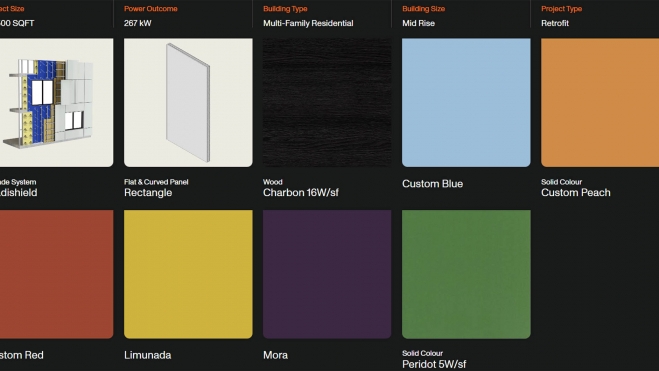 edificio mural paneles solares verticales canada 4