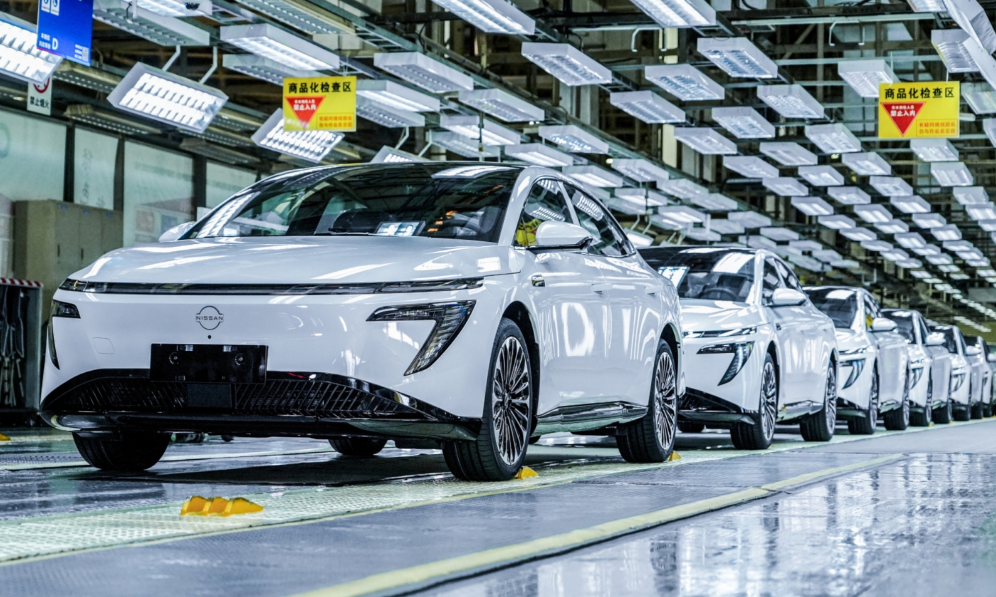 El Nissan N7 50.000 ya ha salido de la línea de montaje de Dongfeng.