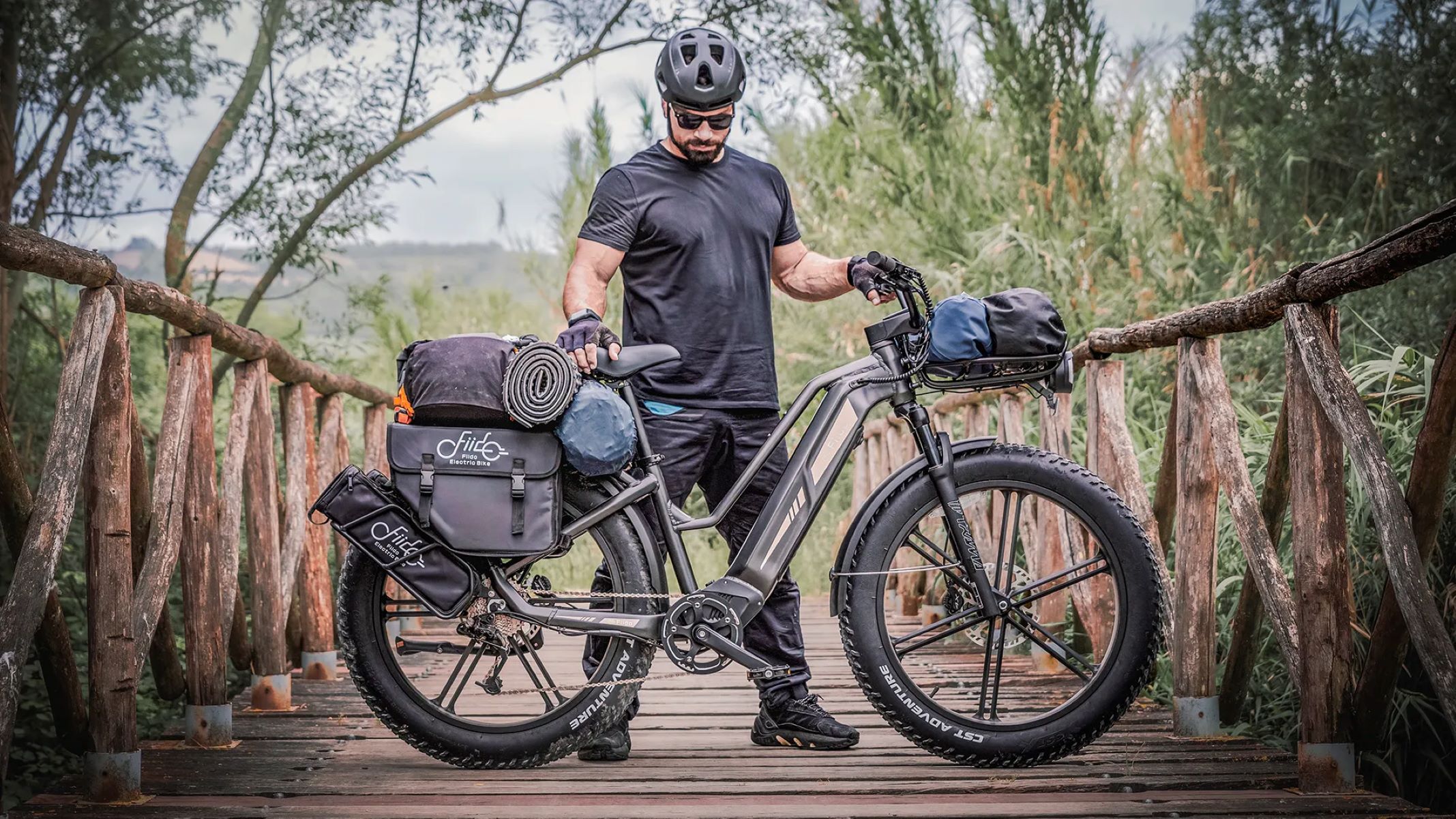 Las bicicletas con acelerador son una alternativa a las motos (Foto: Fiido).