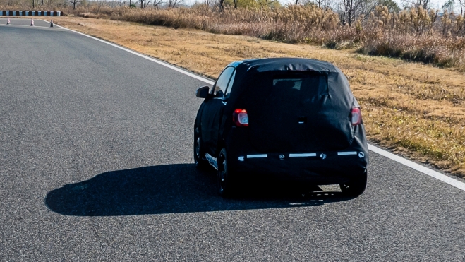 Smart #2 Prueba Trasera