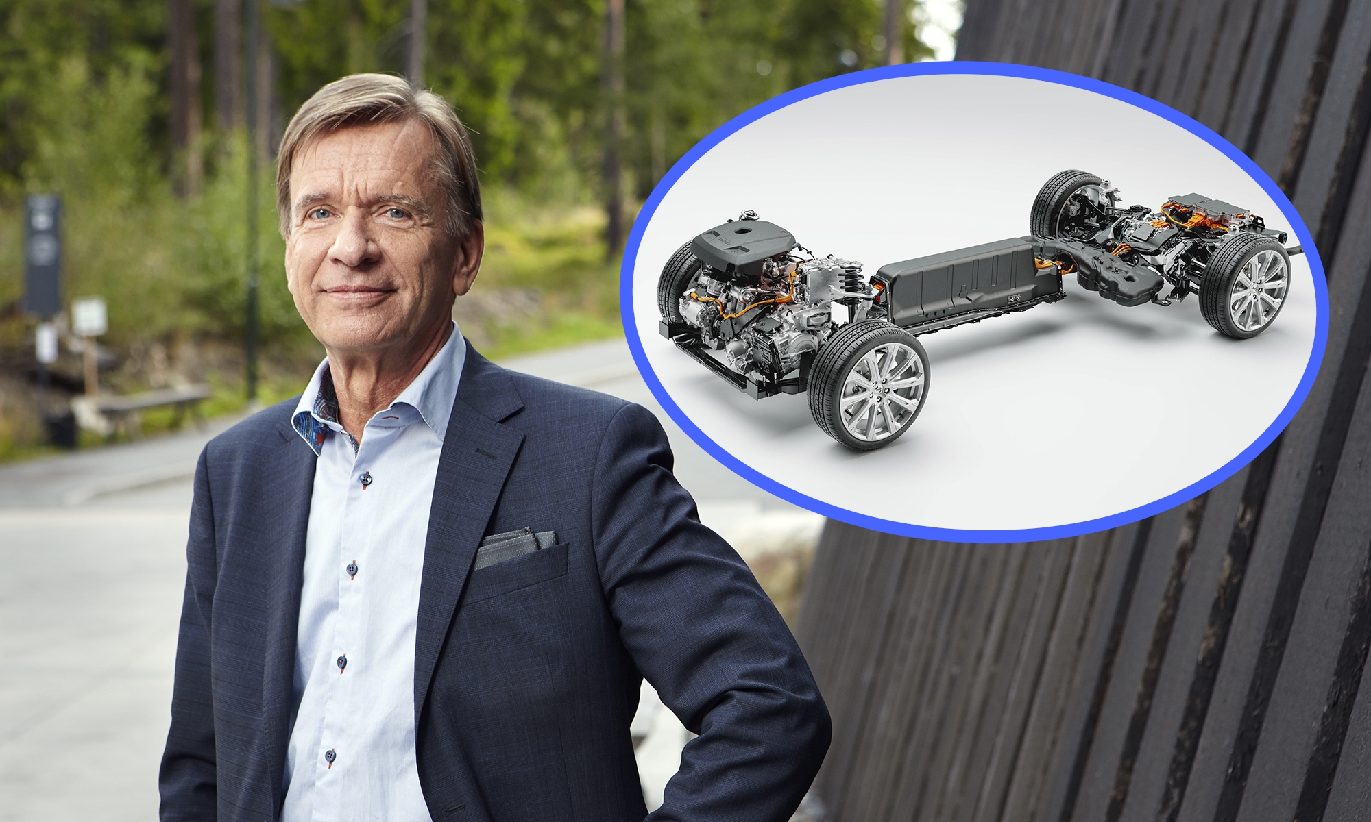 Hakan Samuelsson, CEO de Volvo, tiene claro que los híbridos enchufables son la 'tecnología puente'.