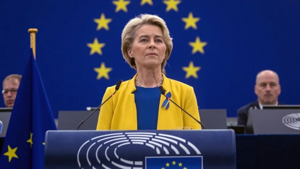 Ursula von der Leyen, presidenta de la Comisión Europea.