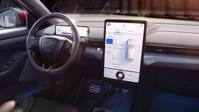 ford mustang mach e interior