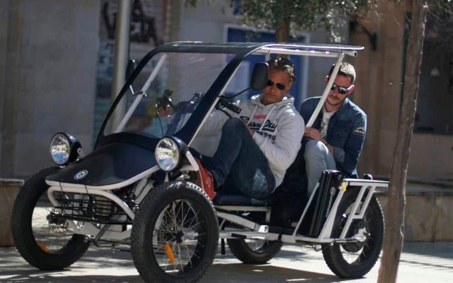  Prototipo de bicicleta eléctrica pedelec de cuatro ruedas Duo Moke de Urban Drivestyle. 