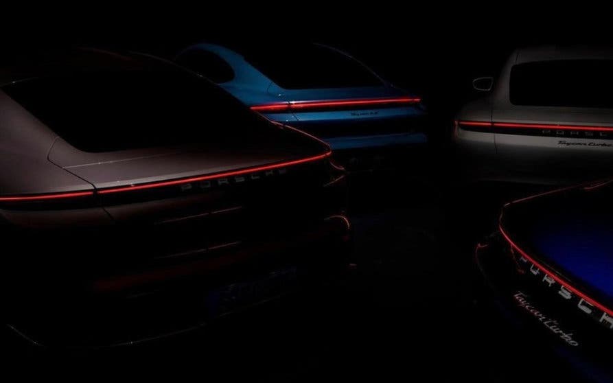  Porsche enseña una nueva versión del Taycan eléctrico 