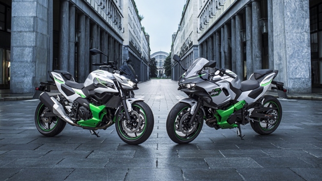 kawasaki scooter moto hibrida patente 1