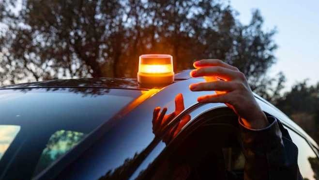 cono señales conectados balizas v16 dgt 3