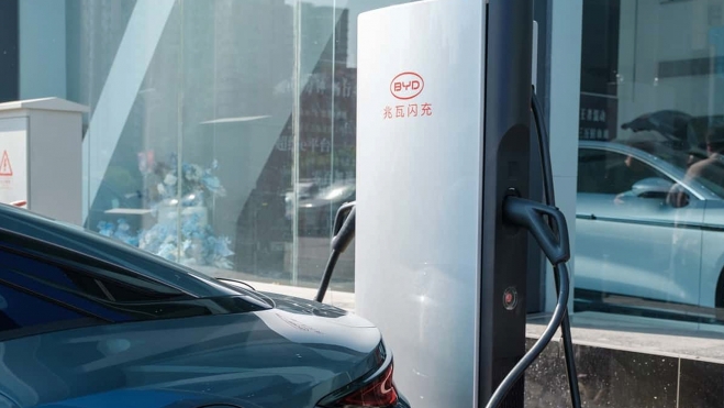 byd cargadores compartidos coches electricos 1