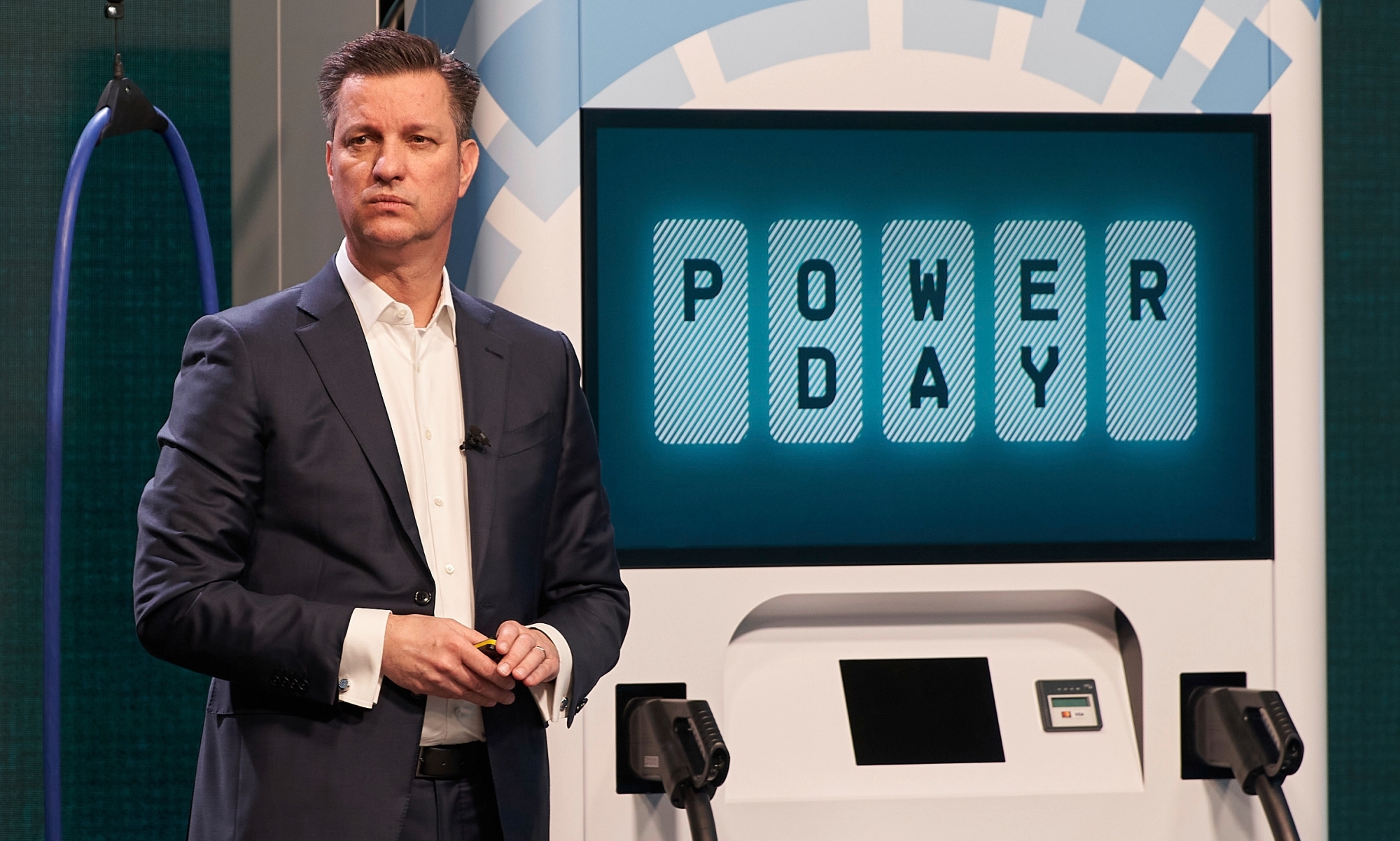 Thomas Schmall, director de tecnología de Volkswagen, durante la celebración de un evento.