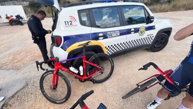 policia local lliber multa 30 ciclistas refuerzo guardia civil