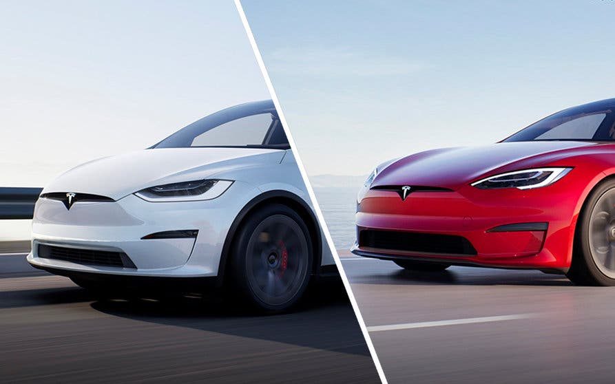  Tesla Model X y Model S. 