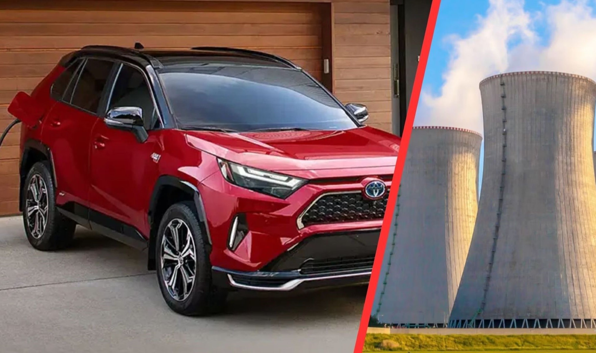 Toyota apuesta por la tecnología V2G y no duda en equipara la carga de los coches eléctricos con la energía de 40 reactores nucleares.