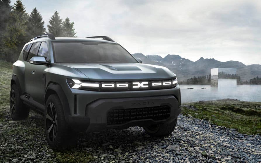  Imagen del Dacia Bigster Concept, un SUV de siete plazas que, en su versión de producción, verá la luz en 2025. 