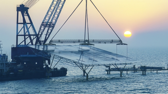 china primer parque solar marino 1 gw mundo 1