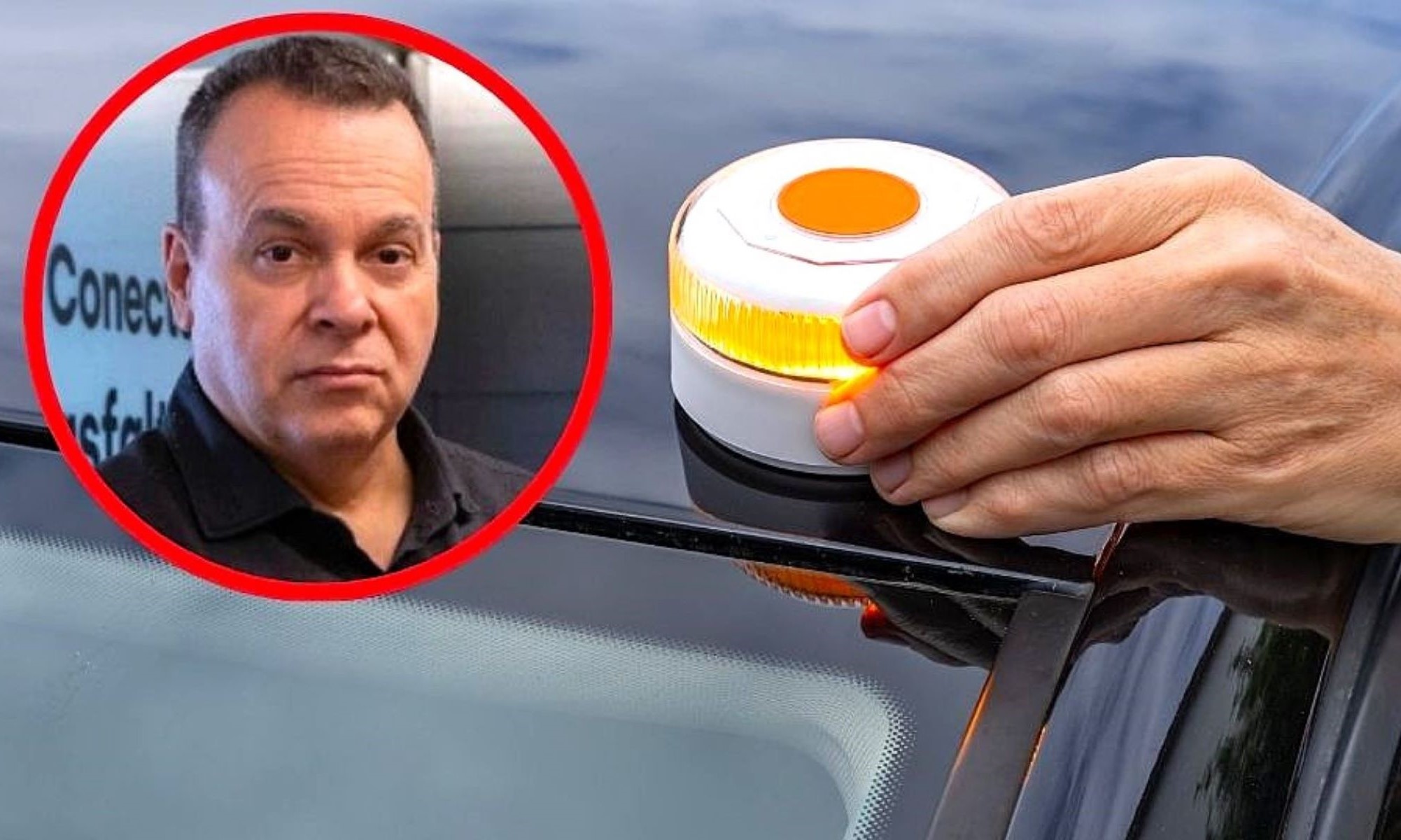 Jorge Torre, uno de los creadores de las balizas V16 de la DGT justifica su uso porque en España no sabemos colocar el triángulo de aviso.