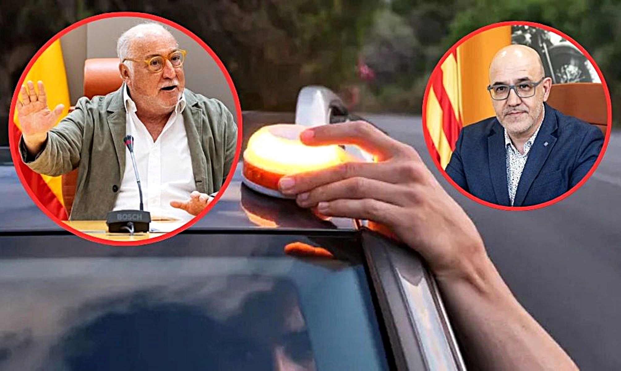 Cataluña pidió una moratoria en la implementación de las balizas V16 "para evitar falsificaciones", pero la DGT no la concedió.