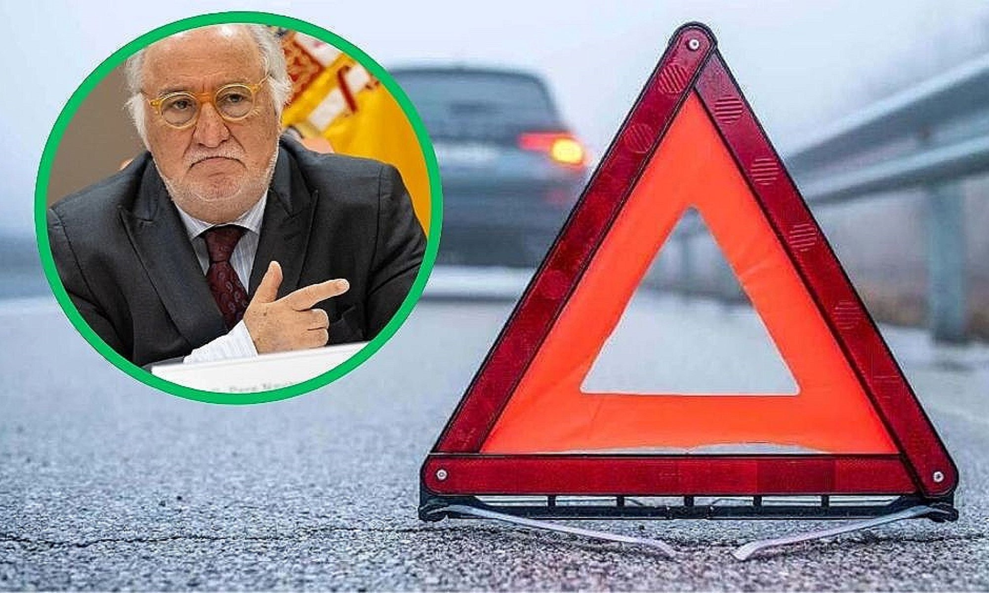 No te pondrán una multa si, junto las balizas V16, colocas los triángulos: la DGT ha rectificado tras las críticas.