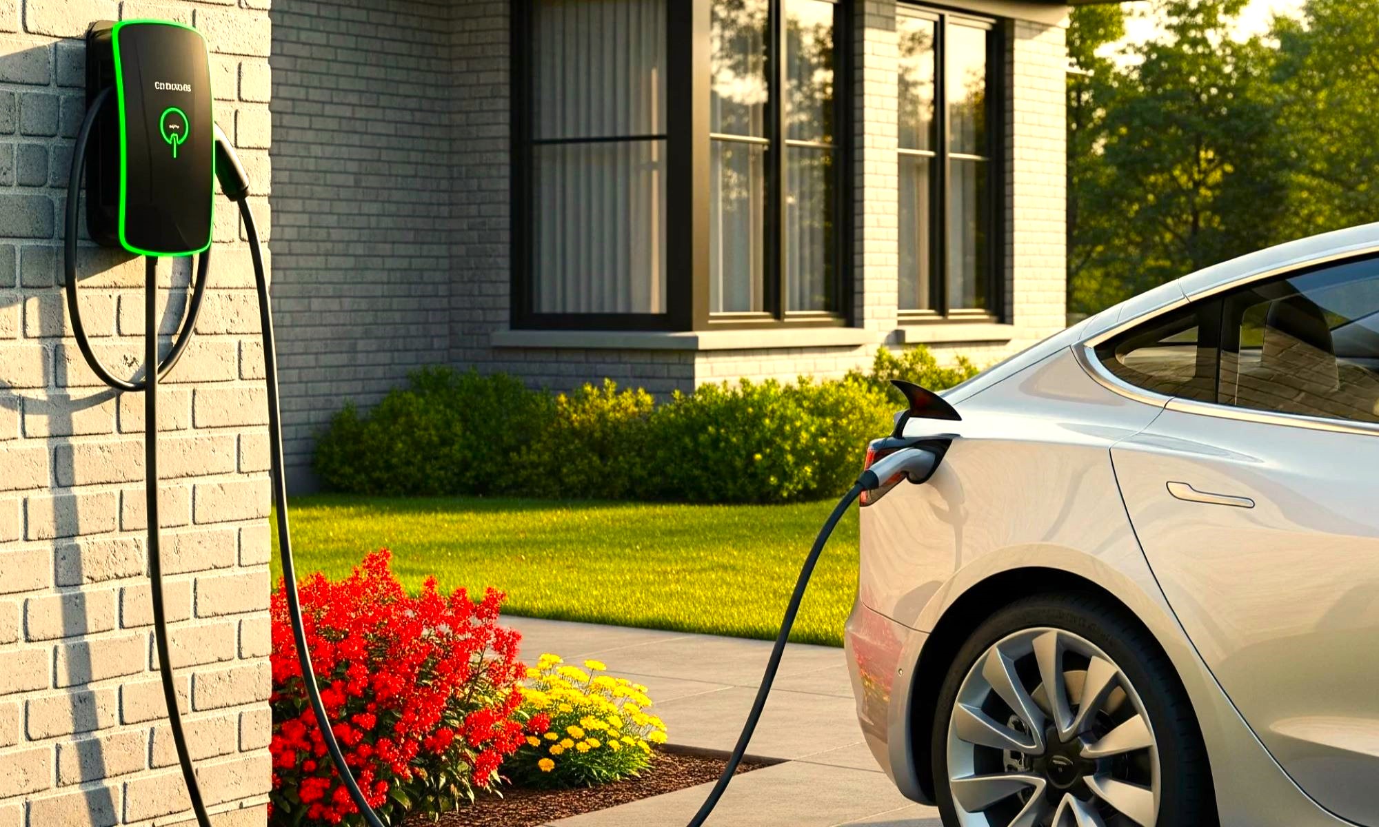 Aquellos dueños de coches eléctricos que los recargan en su domicilio evitan 'comida de gasolinera' como los sandwiches o los batidos.