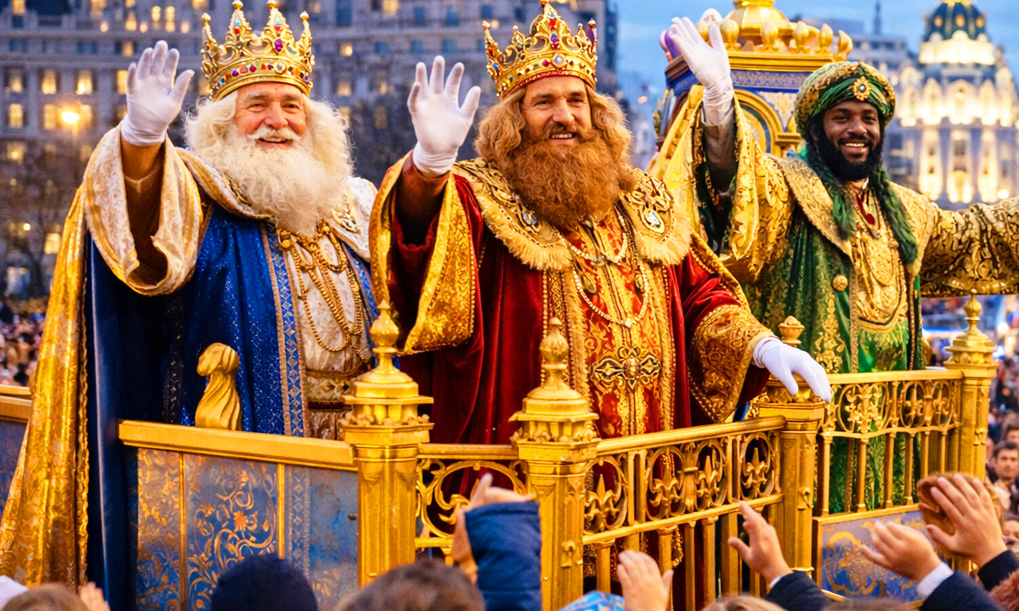 cabalgata reyes magos madrid carrozas electricas 1