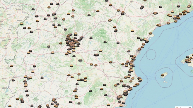 balizas v16 dgt geolocalizadas mapas interactivos 2 balizas v16 dgt geolocalizadas mapas interactivos 2