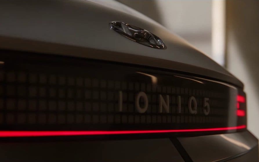  Teaser del Ioniq 5. 