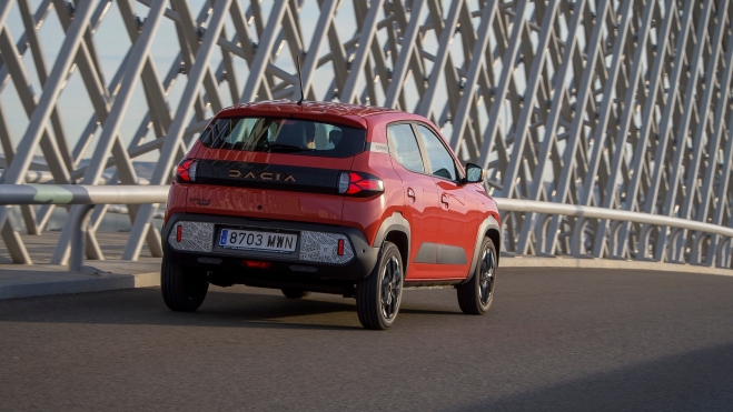 Dacia Spring Trasera Dacia Spring Trasera