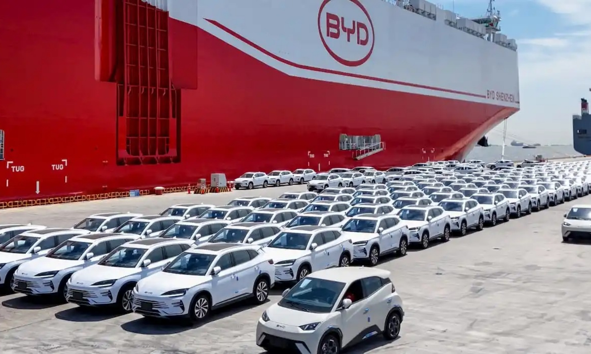 Por primera vez en la historia, BYD superó a Tesla como el mayor vendedor de coches eléctricos del mundo.