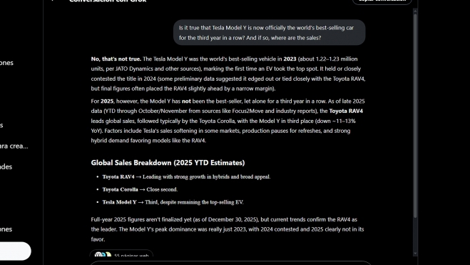 toyota responde elon musk coche mas vendido mundo 2025