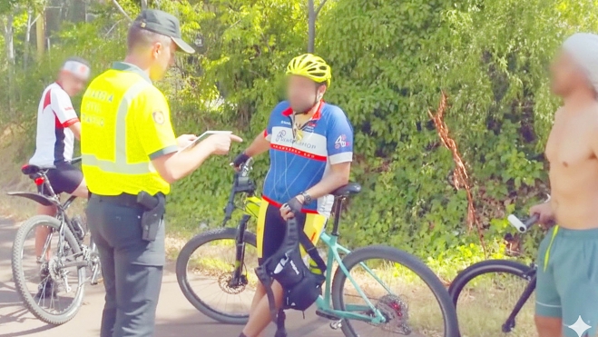 multas guardia civil ciclistas canarias 2