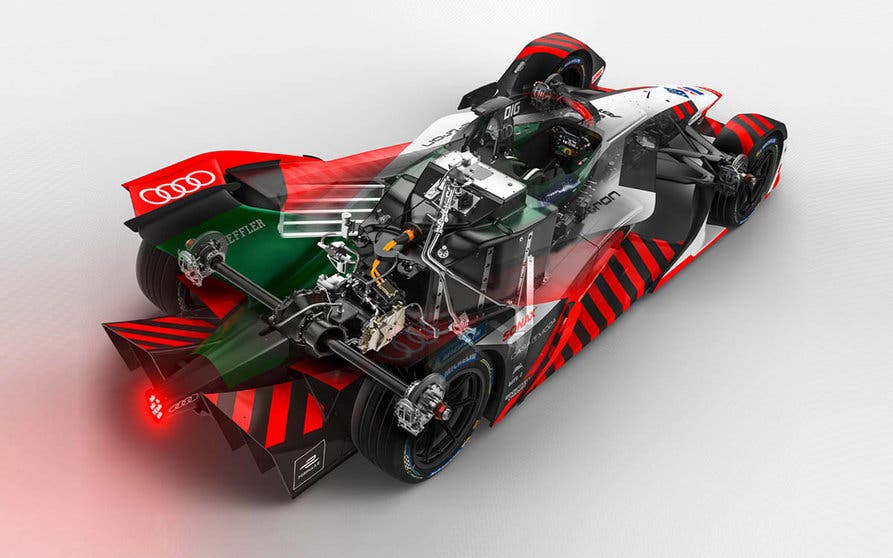  Con el Audi e-tron FE07, el fabricante se despide de la Fórmula E. 