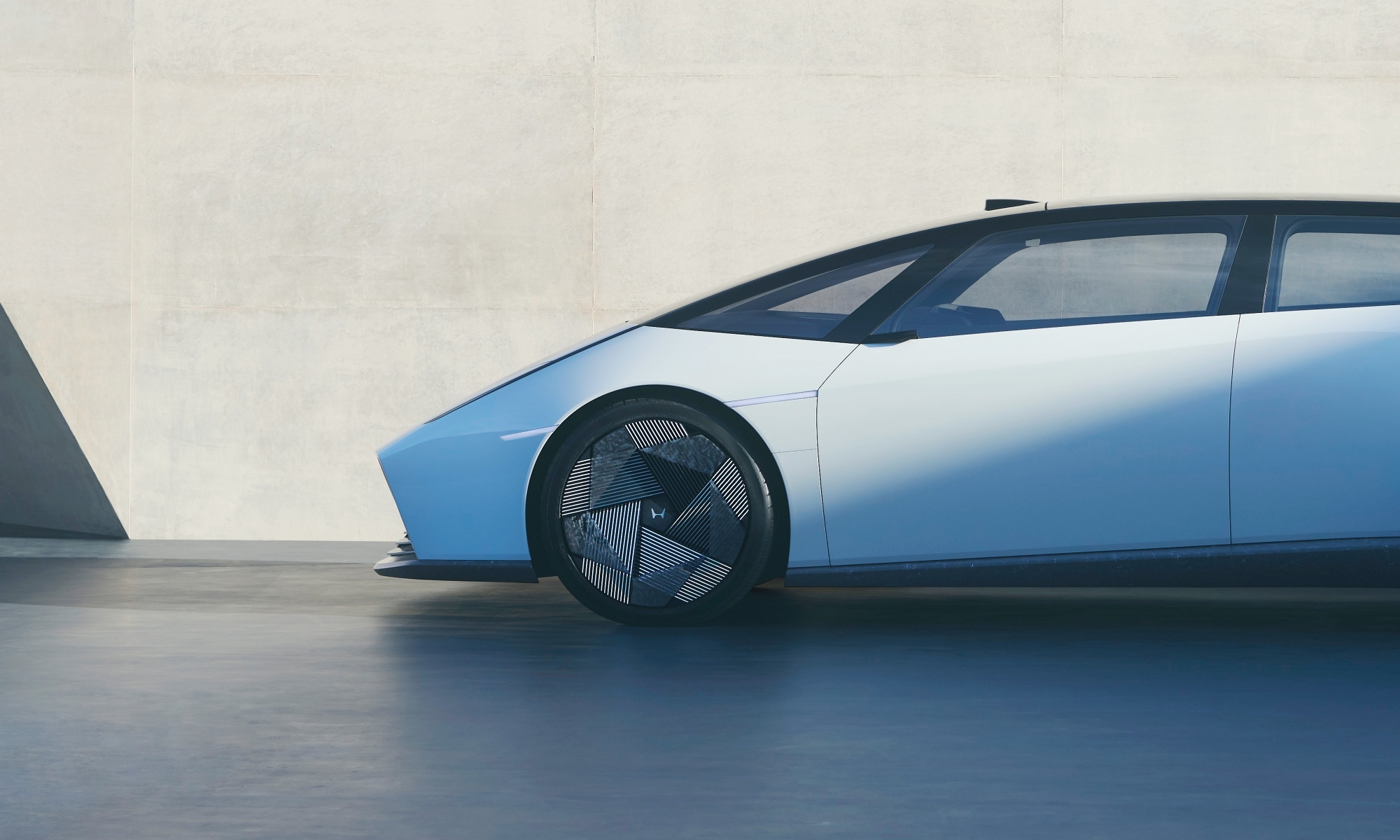 Honda presentó el 0 Saloon en el CES de Las Vegas de 2025.