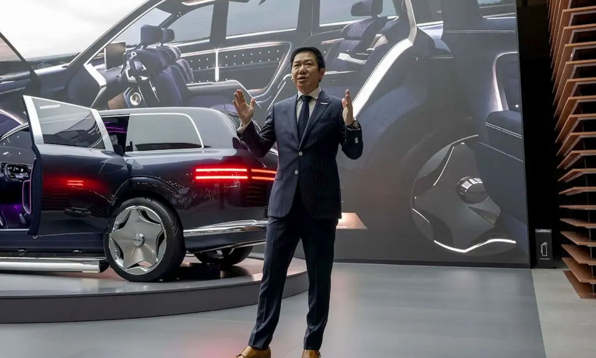 Sang-Yeop Lee, vicepresidente de Diseño Global de Hyundai Genesis.