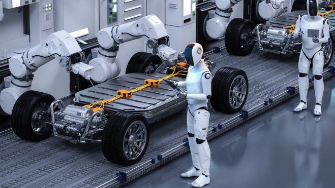 Robots Fábrica Coches